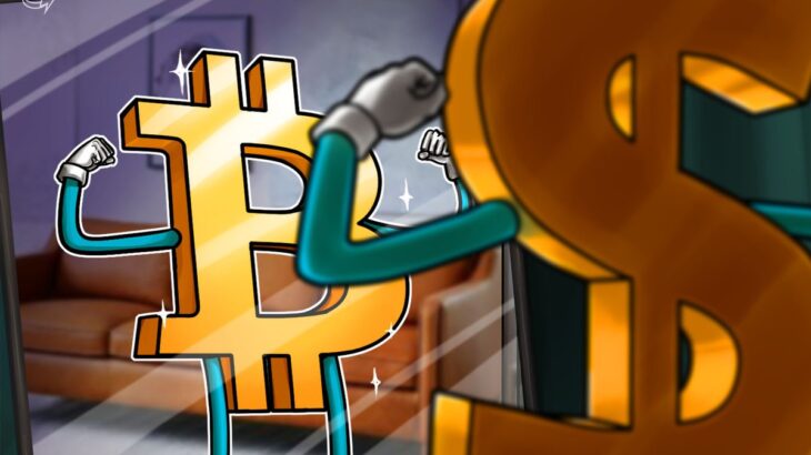 ビットコインは2017年の動きを模倣、週末には25000ドルに3度目の挑戦