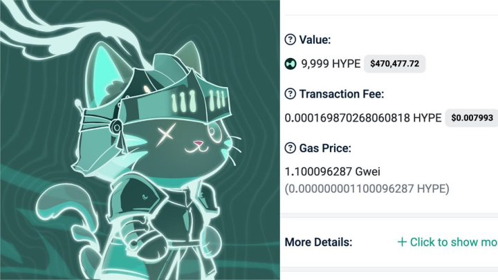 2025-09-29 Hyperliquidの記念NFTが暴騰。47万ドルの取引事例も