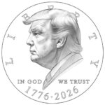 【画像】トランプ氏の肖像入り1ドル硬貨が誕生かwwwwwwwwww